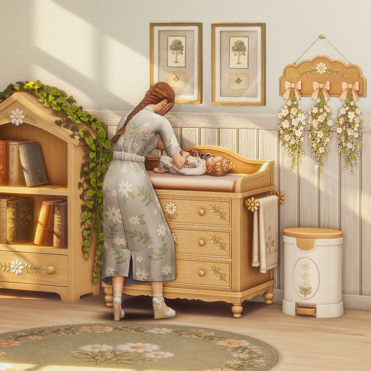 Галерея мода Набор для детской Daisy Cottage Nursery #3